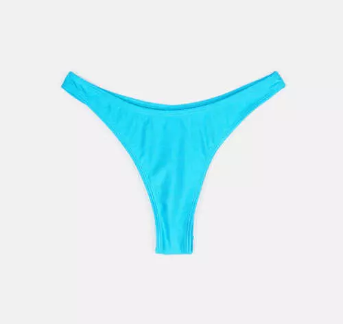Bikini tanga kék színben